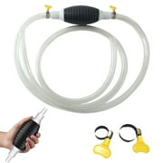 Multifunctional Liquid Sucker Hand Pump, Portable Siphon Pump with 3.2/6.5/9.8ft Siphon Hose, Manual Fuel Transfer Pump for Gas Gasoline Oil Fuel Petrol Diesel Fluid Water Fish Tank L8S8